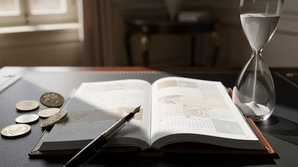 Organisation fiscale et calendrier de défiscalisation illustrés