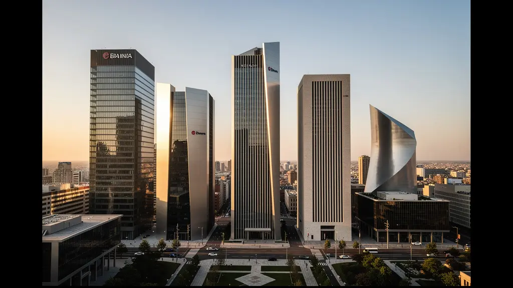 Représentation visuelle de la diversification du patrimoine entre plusieurs établissements bancaires