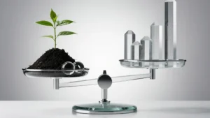 Balance symbolique entre éthique environnementale et performance financière dans l'investissement responsable